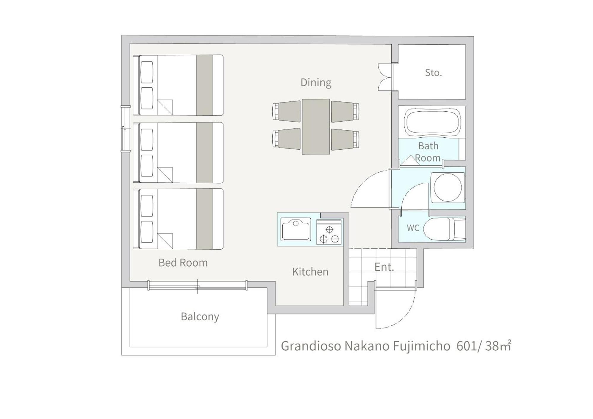 Green House Nakano Fujimicho - Vacation Stay 65976V Tokyo Bagian luar foto